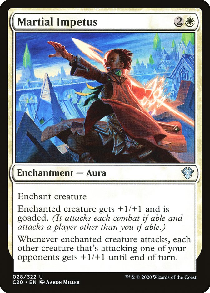 Martial Impetus [Commander 2020] | Tables and Towers