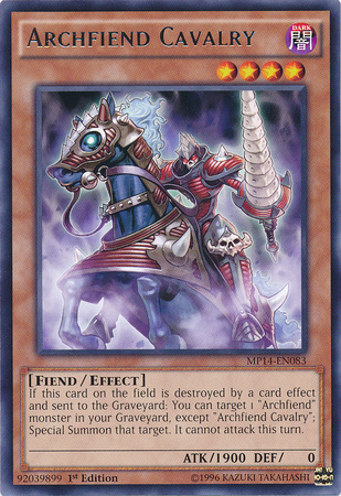 Archfiend Cavalry [MP14-EN083] Rare | Tables and Towers