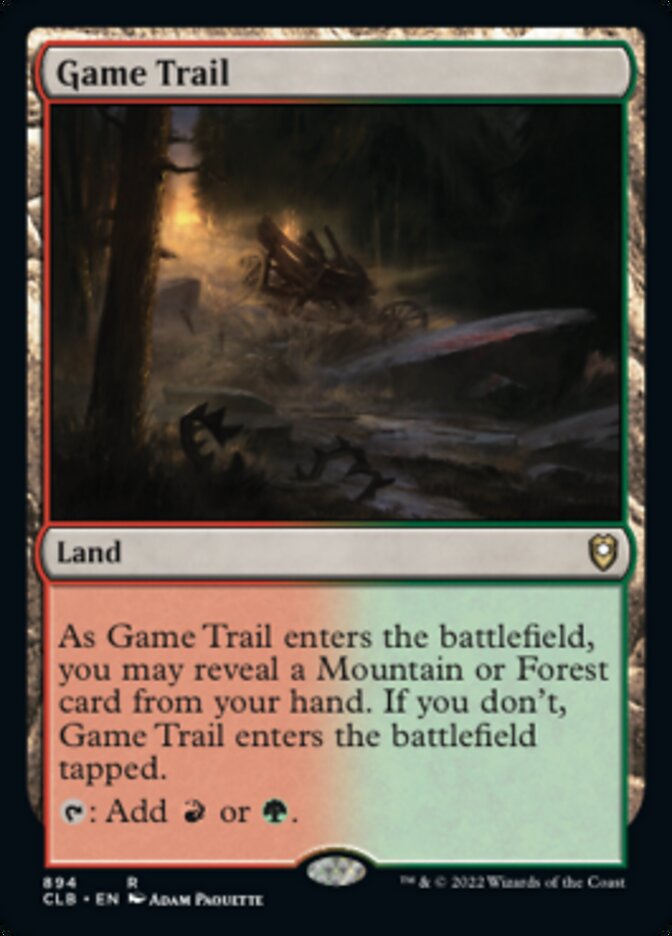 Game Trail [Commander Legends: Battle for Baldur's Gate] | Tables and Towers