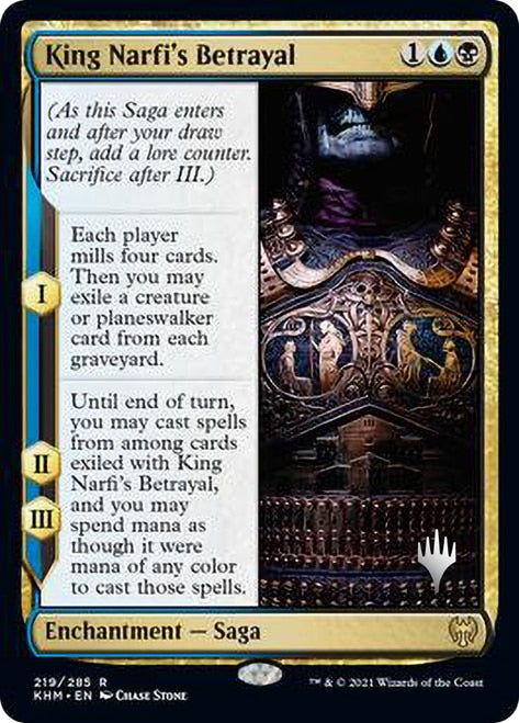 King Narfi's Betrayal (Promo Pack) [Kaldheim Promos] | Tables and Towers