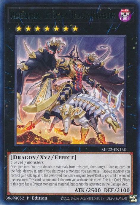 Voloferniges, the Darkest Dragon Doomrider [MP22-EN150] Rare | Tables and Towers