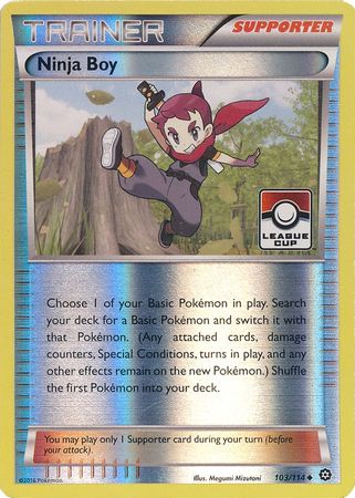 Ninja Boy (103/114) (League Promo) [XY: Steam Siege] | Tables and Towers