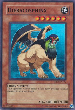 Hieracosphinx [DR3-EN192] Super Rare | Tables and Towers