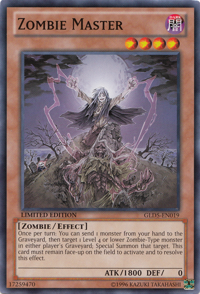 Zombie Master [GLD5-EN019] Common | Tables and Towers