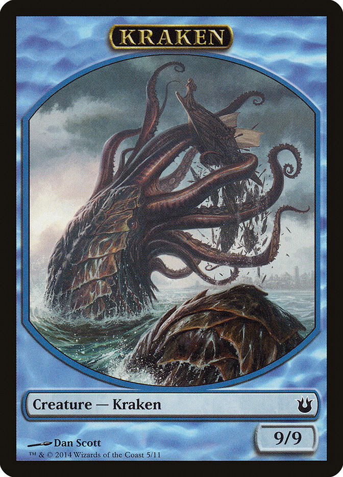 Kraken Token [Born of the Gods Tokens] | Tables and Towers