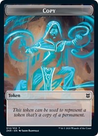 Copy // Illusion Double-Sided Token [Zendikar Rising Tokens] | Tables and Towers