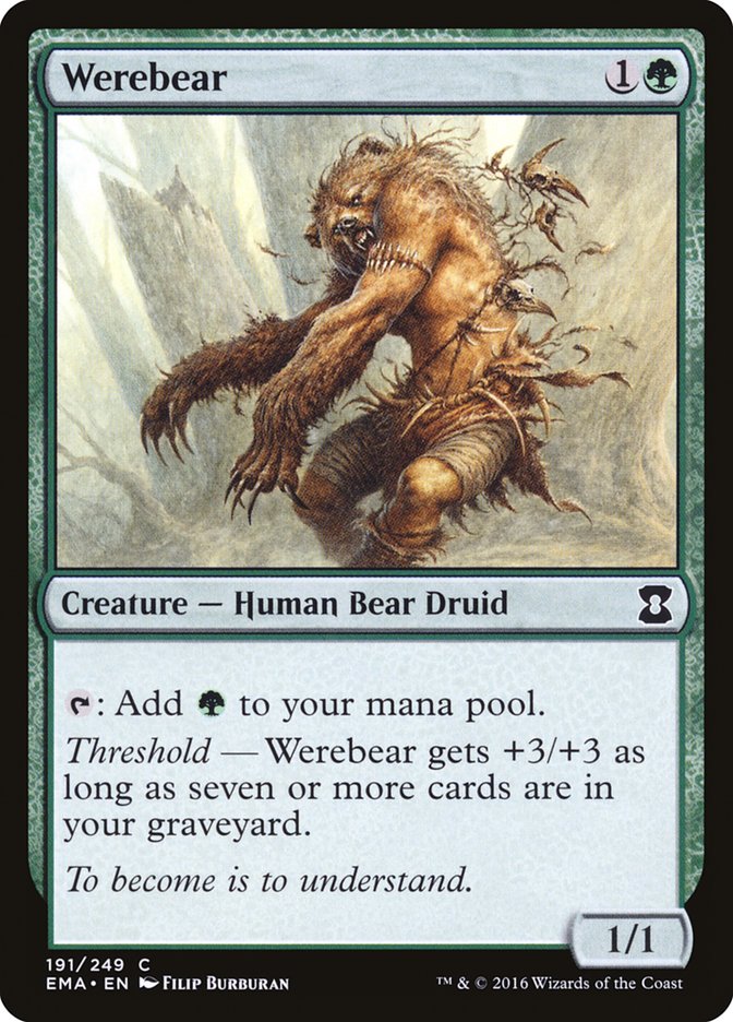 Werebear [Eternal Masters] | Tables and Towers