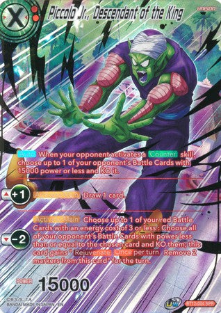 Piccolo Jr., Descendant of the King (SPR) (BT12-004) [Vicious Rejuvenation] | Tables and Towers