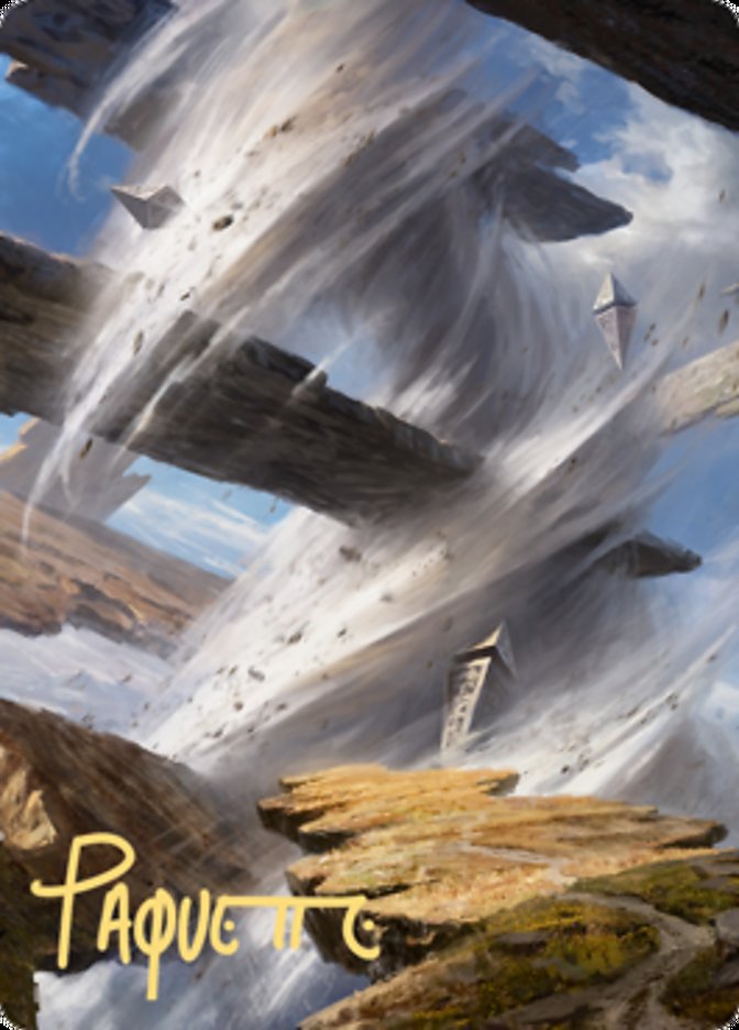 Plains 2 Art Card (Gold-Stamped Signature) [Zendikar Rising Art Series] | Tables and Towers