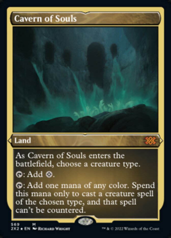 Cavern of Souls (Foil Etched) [Double Masters 2022] | Tables and Towers