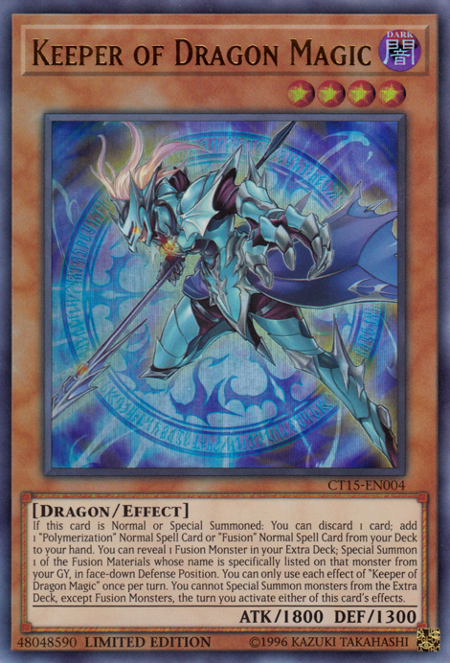 Keeper of Dragon Magic [CT15-EN004] Ultra Rare | Tables and Towers