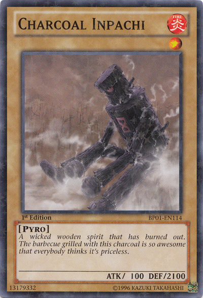 Charcoal Inpachi [BP01-EN114] Starfoil Rare | Tables and Towers