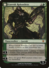 Garruk Relentless // Garruk, the Veil-Cursed [Innistrad] | Tables and Towers