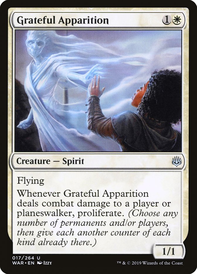 Grateful Apparition [War of the Spark] | Tables and Towers