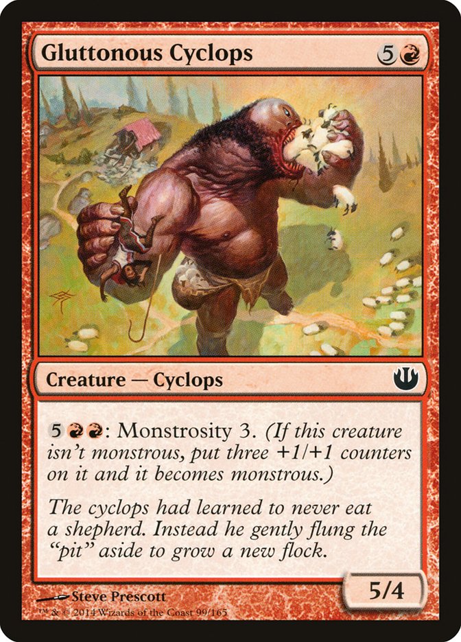 Gluttonous Cyclops [Journey into Nyx] | Tables and Towers