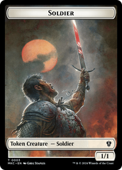 Soldier // Kobolds of Kher Keep Double-Sided Token [Murders at Karlov Manor Commander Tokens] | Tables and Towers