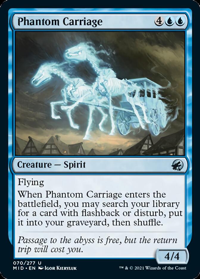 Phantom Carriage [Innistrad: Midnight Hunt] | Tables and Towers