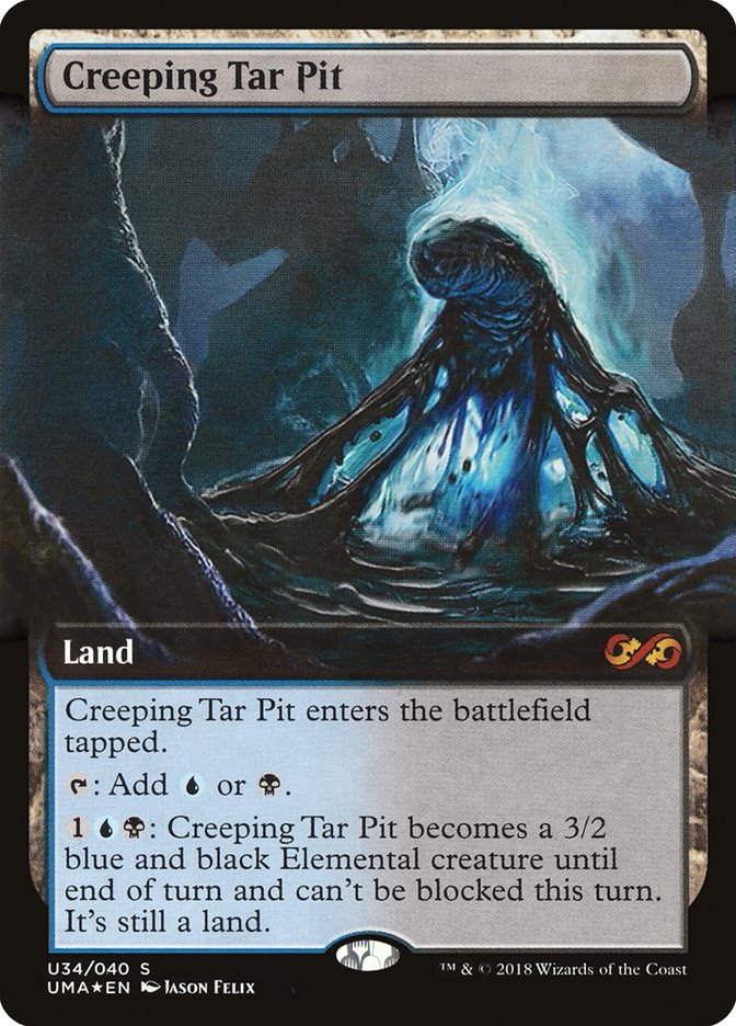 Creeping Tar Pit (Topper) [Ultimate Masters Box Topper] | Tables and Towers