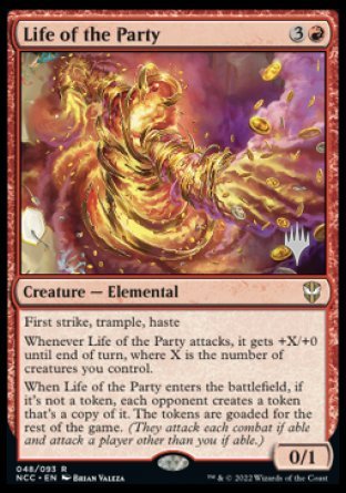 Life of the Party (Promo Pack) [Streets of New Capenna Commander Promos] | Tables and Towers