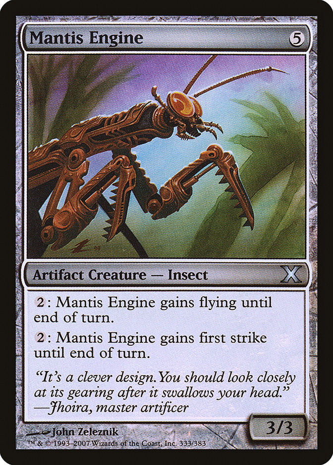 Mantis Engine (Premium Foil) [Tenth Edition] | Tables and Towers