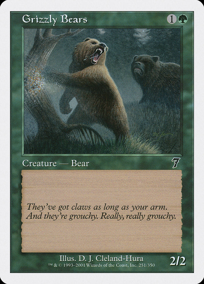 Grizzly Bears [Seventh Edition] | Tables and Towers