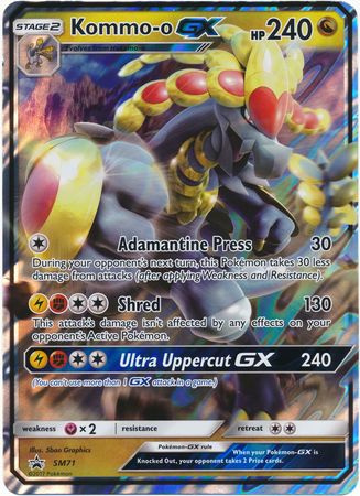 Kommo-o GX (SM71) (Jumbo Card) [Sun & Moon: Black Star Promos] | Tables and Towers