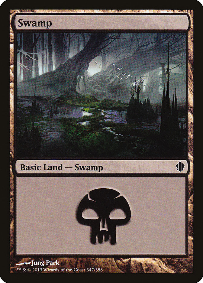 Swamp (347) [Commander 2013] | Tables and Towers