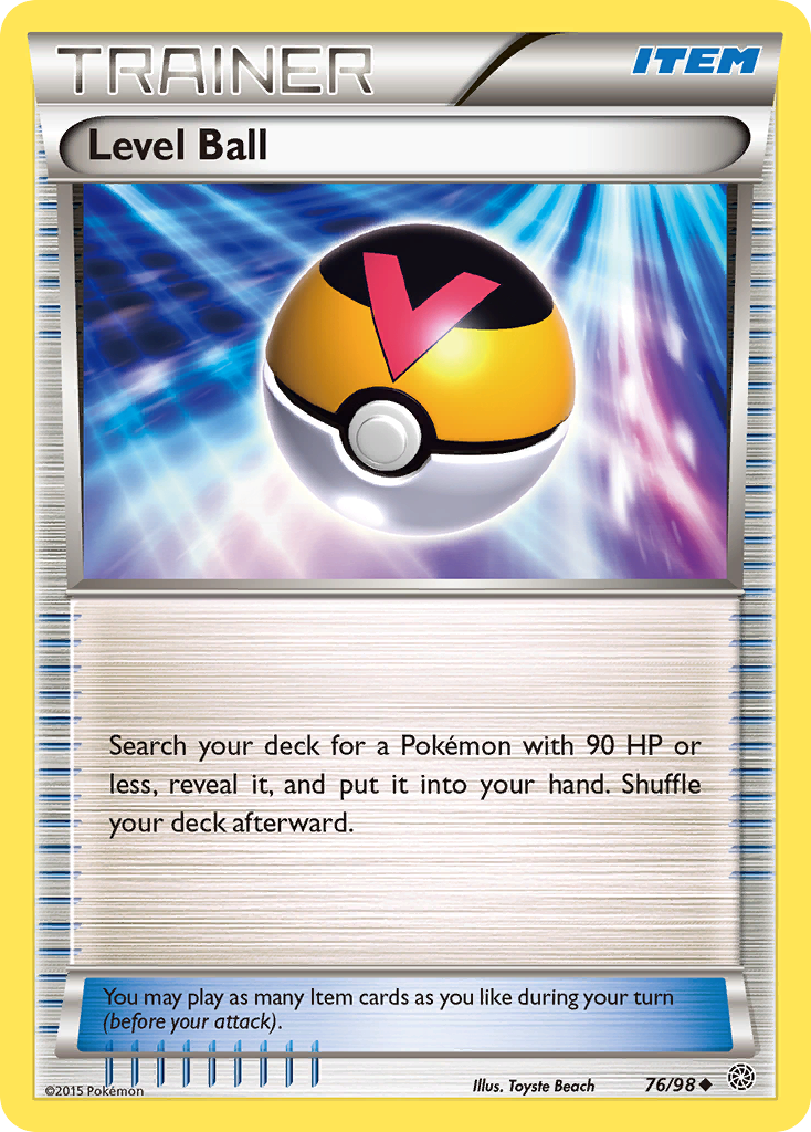 Level Ball (76/98) [XY: Ancient Origins] | Tables and Towers