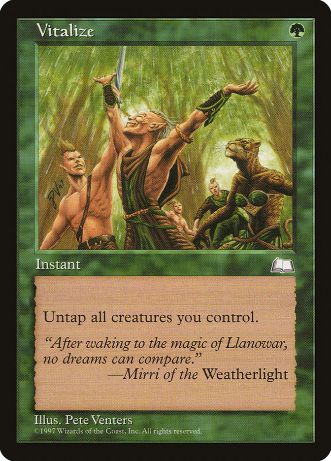 Vitalize [Weatherlight] | Tables and Towers