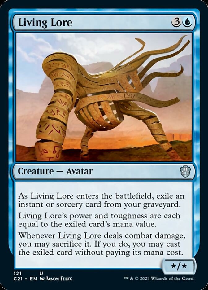 Living Lore [Commander 2021] | Tables and Towers