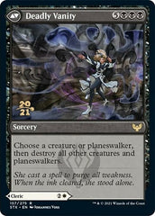 Selfless Glyphweaver // Deadly Vanity [Strixhaven: School of Mages Prerelease Promos] | Tables and Towers