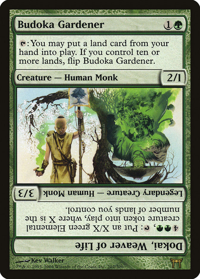 Budoka Gardener // Dokai, Weaver of Life [Champions of Kamigawa] | Tables and Towers