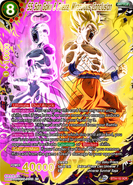 SS Son Goku & Frieza, Miraculous Conclusion (BT14-152) [Cross Spirits] | Tables and Towers