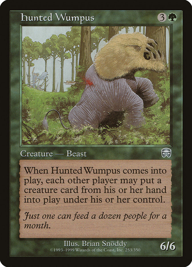 Hunted Wumpus [Mercadian Masques] | Tables and Towers