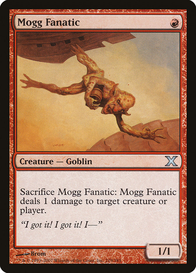 Mogg Fanatic [Tenth Edition] | Tables and Towers