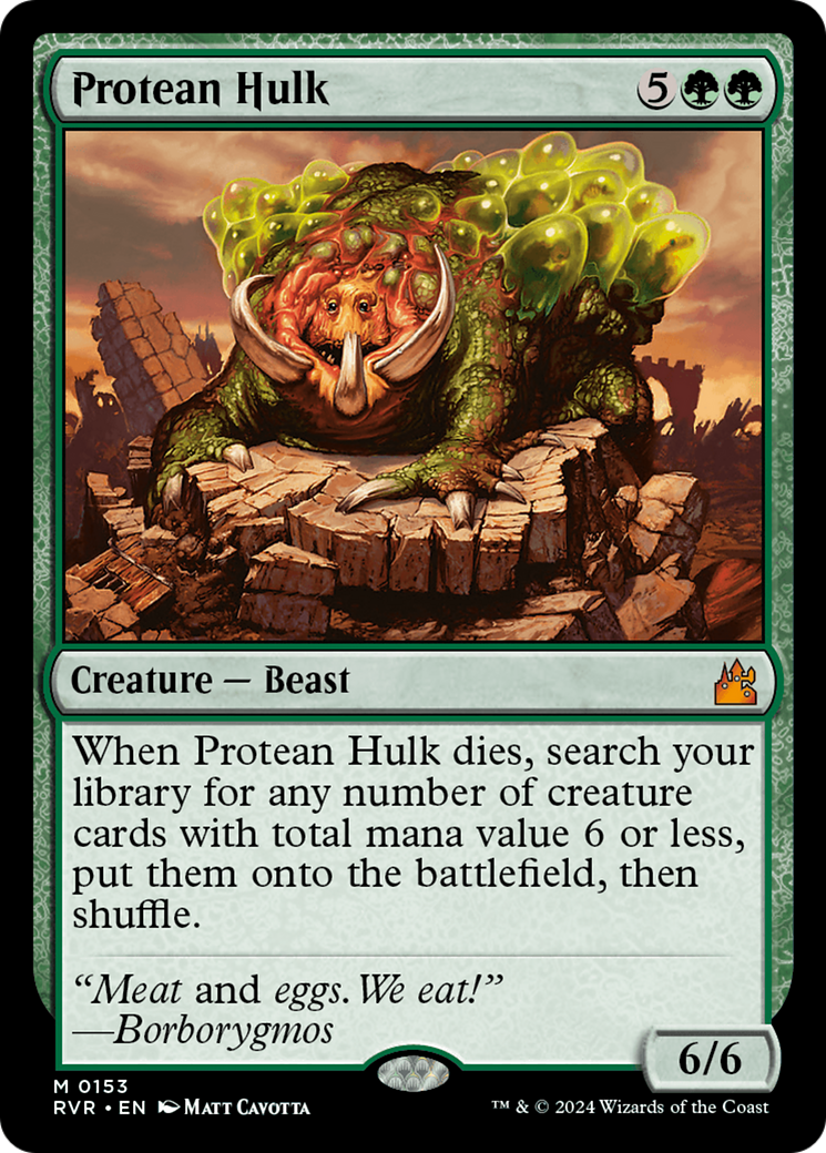 Protean Hulk [Ravnica Remastered] | Tables and Towers