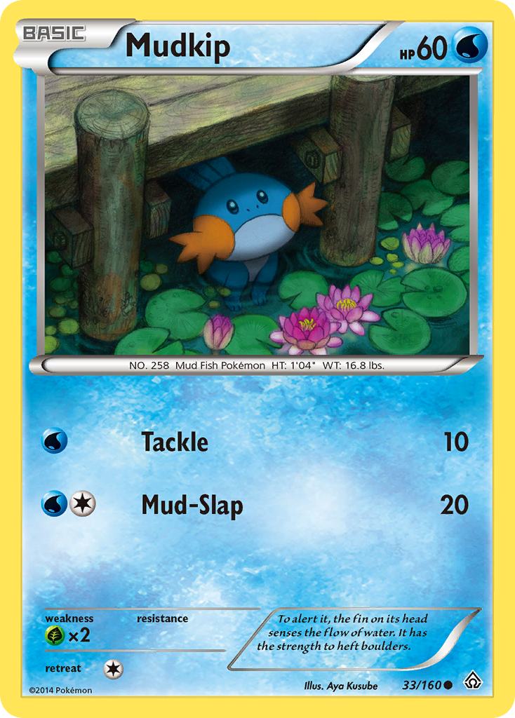 Mudkip (33/160) [XY: Primal Clash] | Tables and Towers