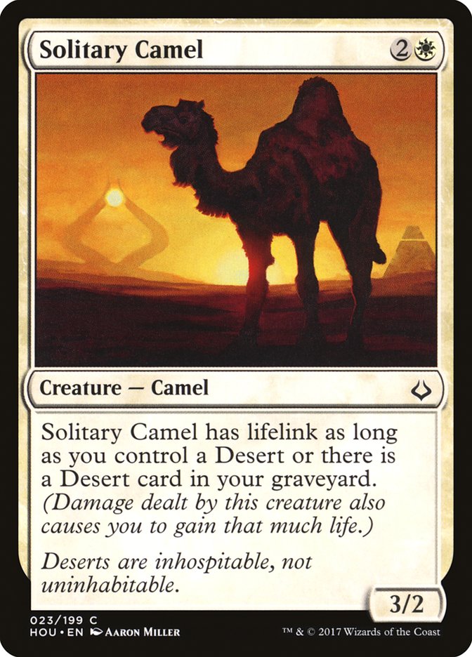 Solitary Camel [Hour of Devastation] | Tables and Towers