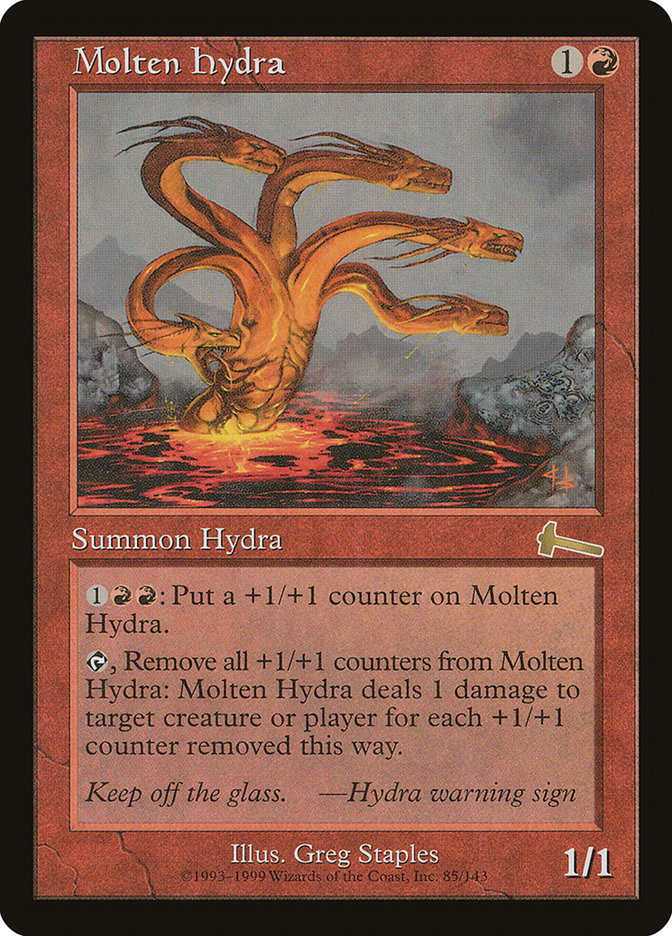 Molten Hydra [Urza's Legacy] | Tables and Towers