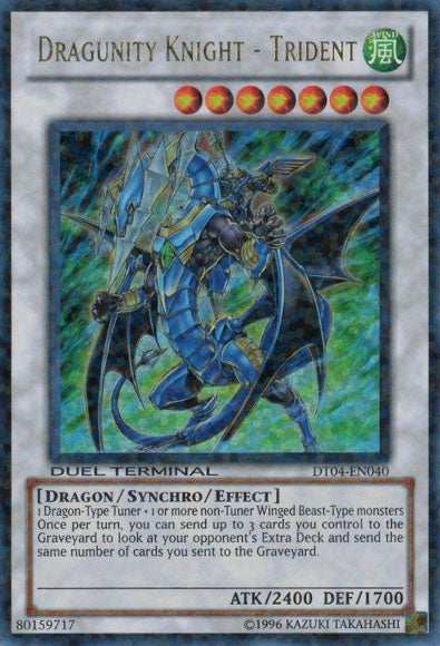 Dragunity Knight - Trident [DT04-EN040] Ultra Rare | Tables and Towers