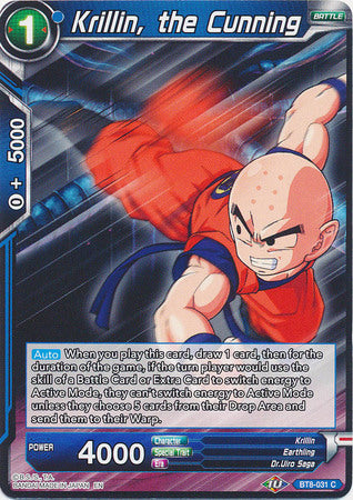 Krillin, the Cunning (BT8-031) [Malicious Machinations] | Tables and Towers