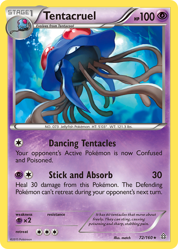 Tentacruel (72/160) [XY: Primal Clash] | Tables and Towers