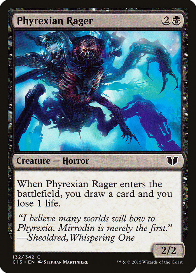 Phyrexian Rager [Commander 2015] | Tables and Towers