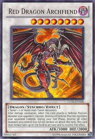 Red Dragon Archfiend [TU06-EN008] Rare | Tables and Towers