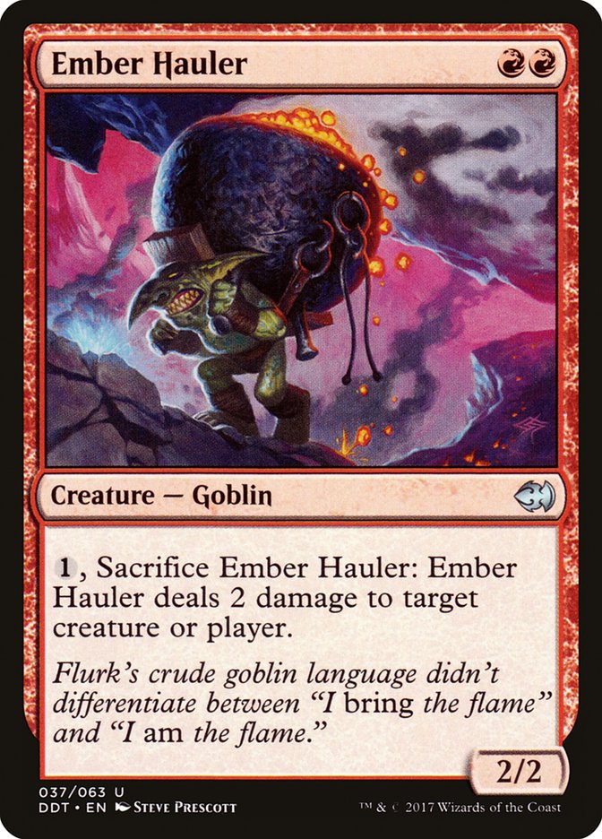 Ember Hauler [Duel Decks: Merfolk vs. Goblins] | Tables and Towers