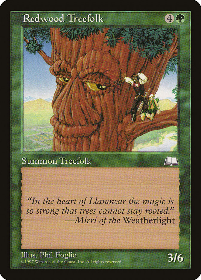 Redwood Treefolk [Weatherlight] | Tables and Towers