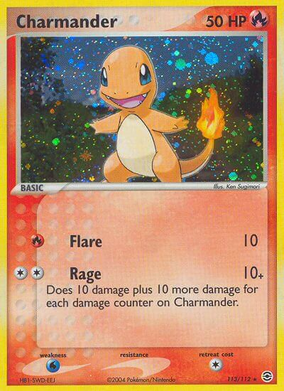 Charmander (113/112) [EX: FireRed & LeafGreen] | Tables and Towers