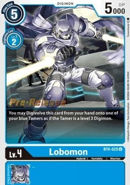 Lobomon [BT4-025] [Great Legend Pre-Release Promos] | Tables and Towers