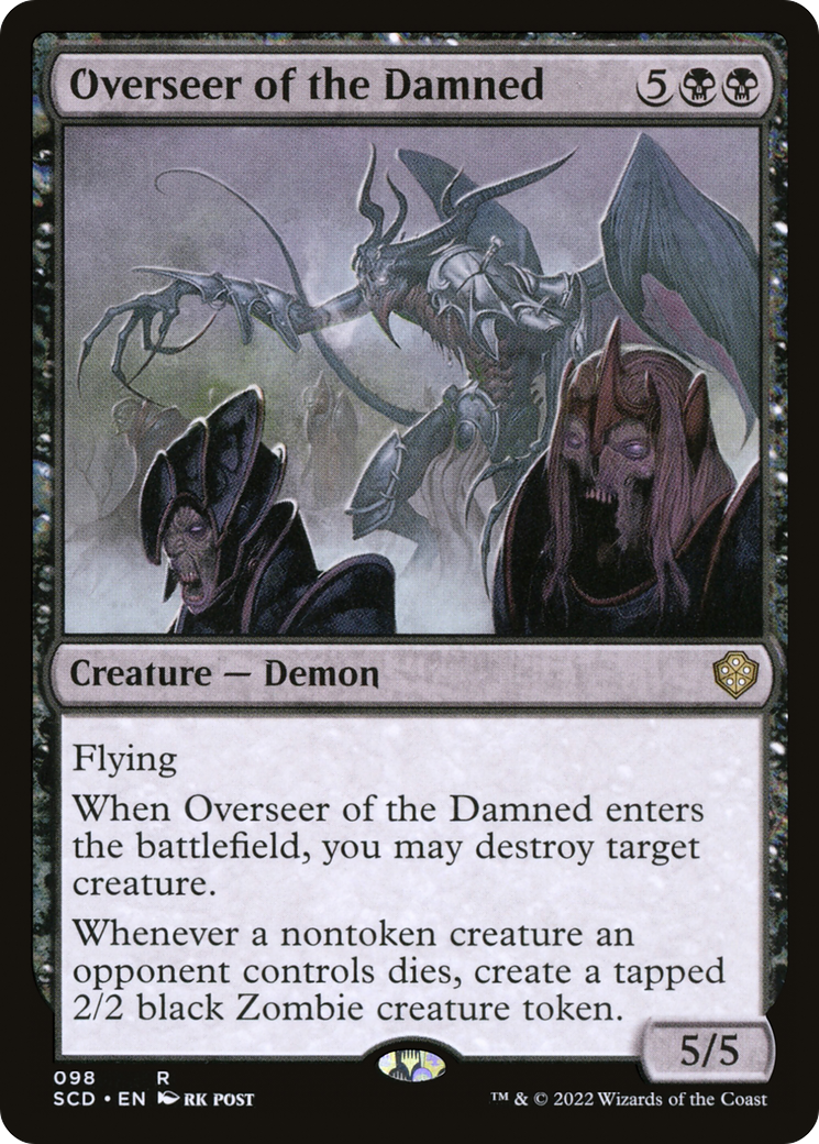 Overseer of the Damned [Starter Commander Decks] | Tables and Towers