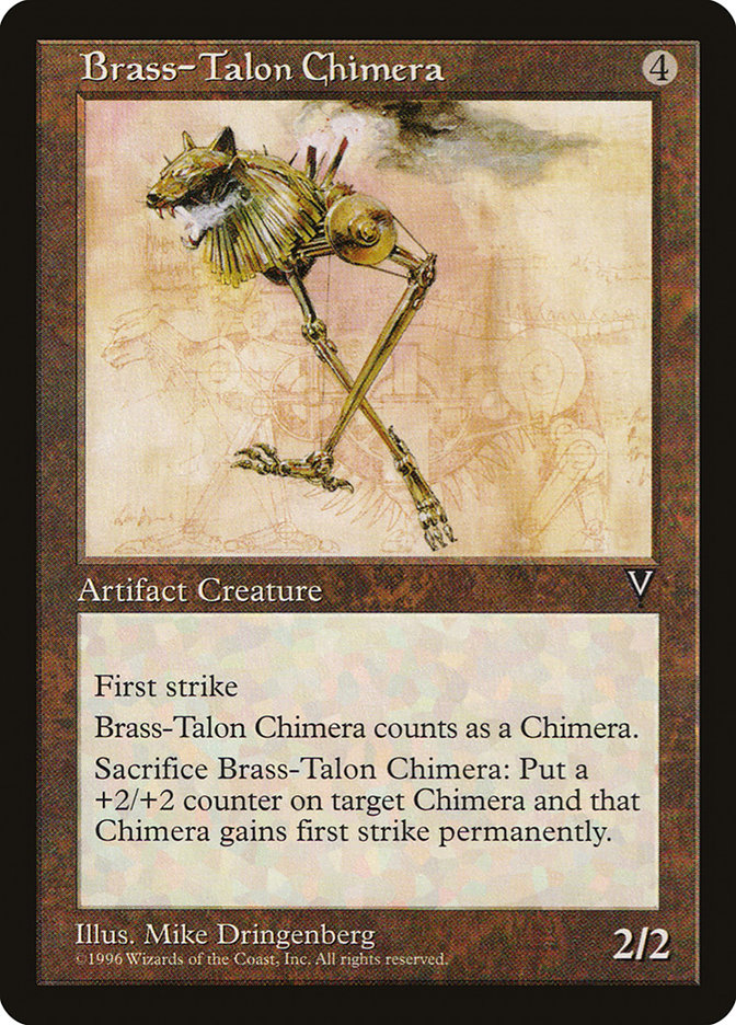 Brass-Talon Chimera [Visions] | Tables and Towers